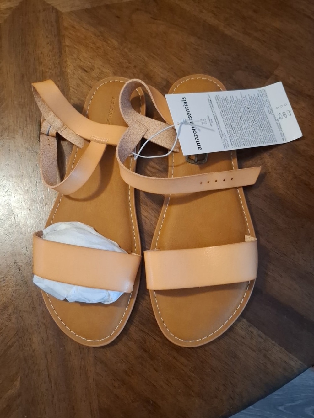 Amazon Essentials Women’s Sandal Adjustable Strap 8.5